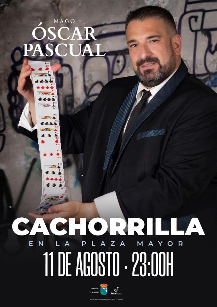 Imagen 11 de Agosto - Actuación del Mago Óscar Pascual